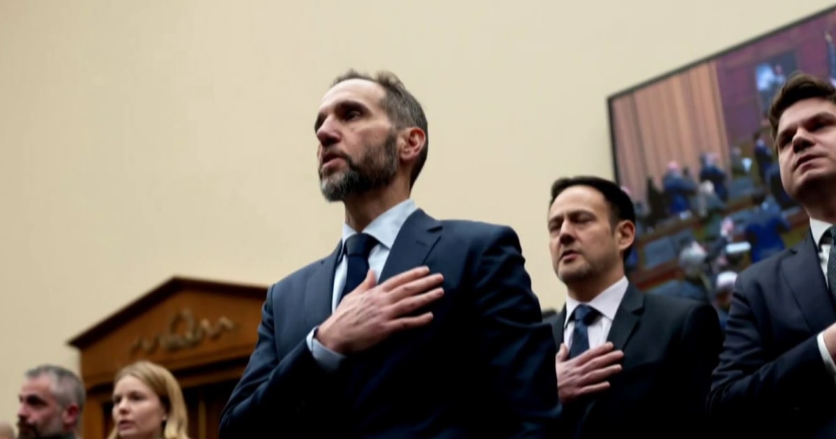 Former special counsel Jack Smith testifies in fiery hearing