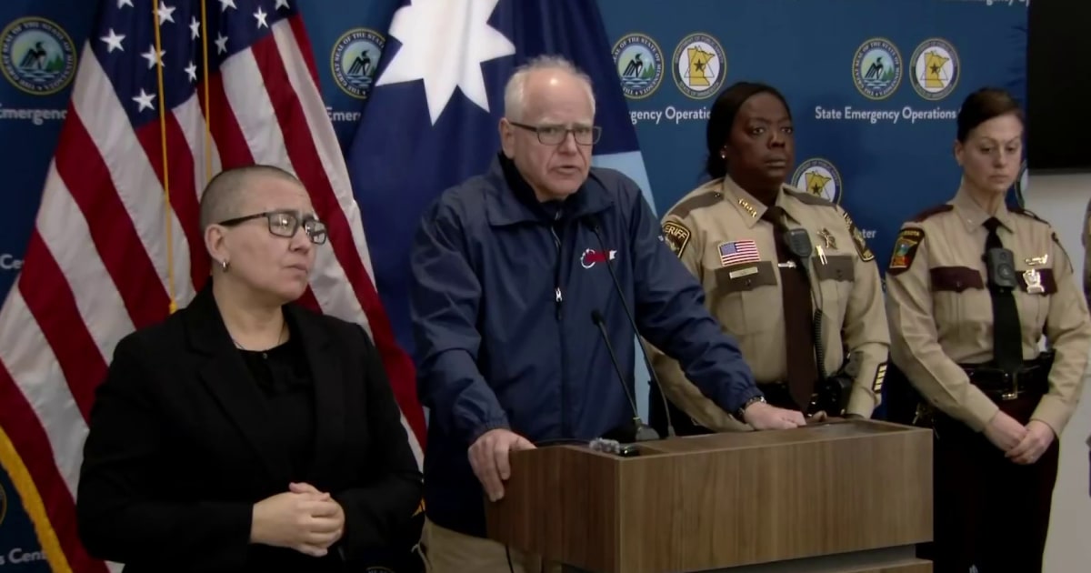 Gov. Tim Walz calls Minneapolis shooting 'sickening'