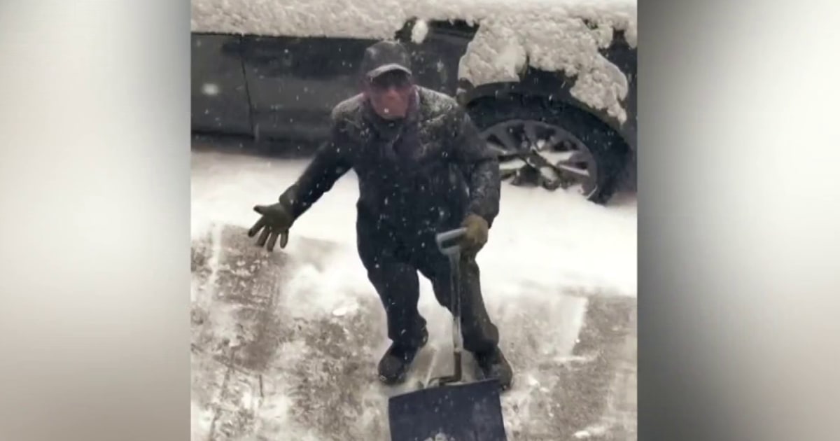 Al Roker braves massive winter storm