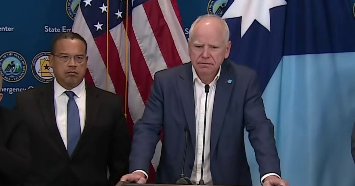 'We're having a moral debate': Walz calls to put politics aside after Alex Pretti shooting