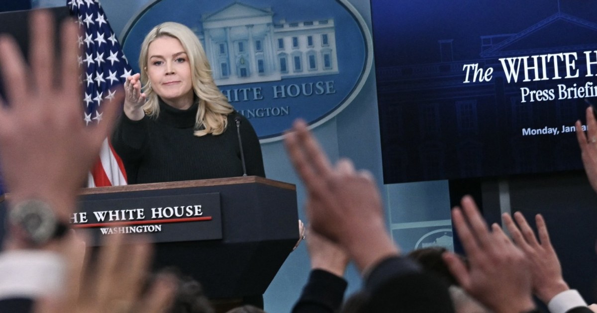 White House questioned on characterization of Minneapolis shooting at press briefing