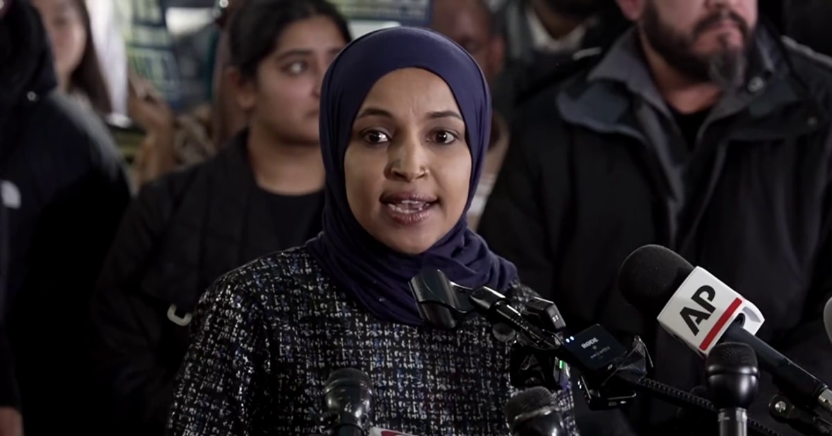 'Intimidation doesn't work on me': Omar speaks after assault during town hall