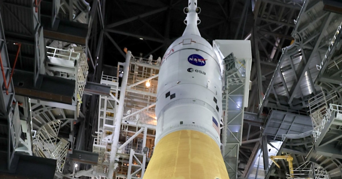 Artemis II rocket to be rolled out to launch pad