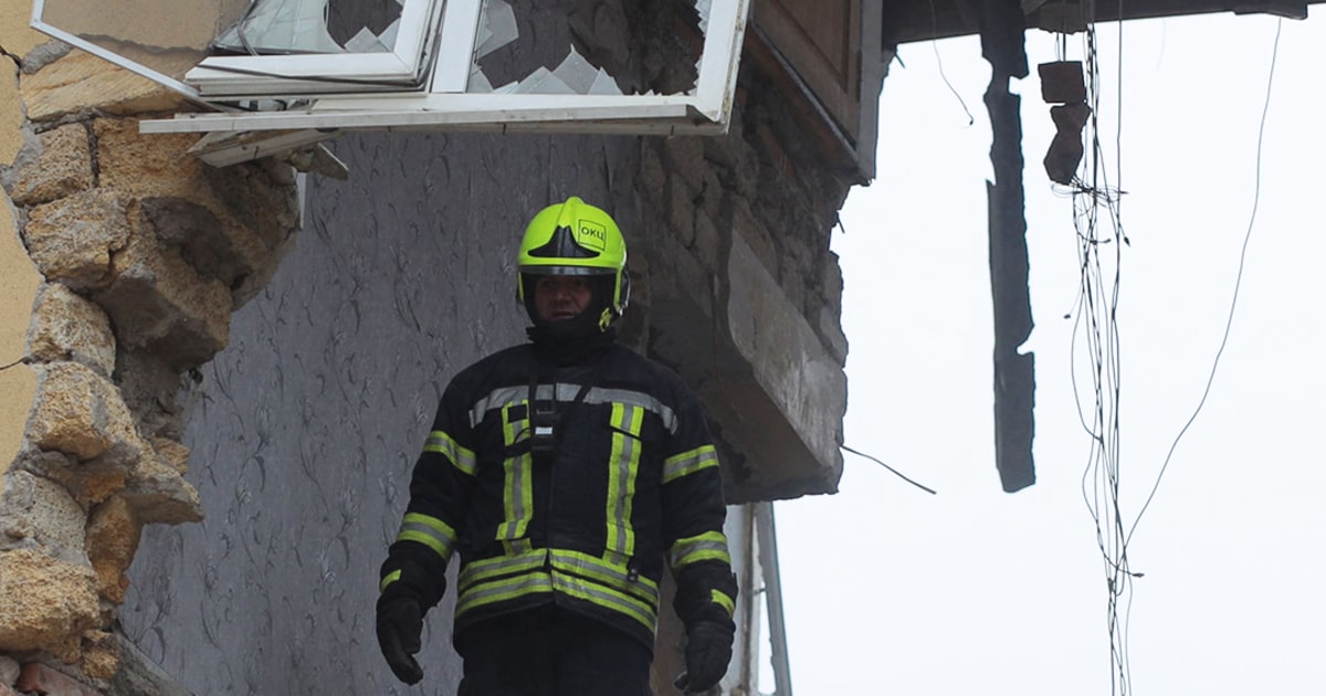 Russia launches massive overnight drone strike on Odesa