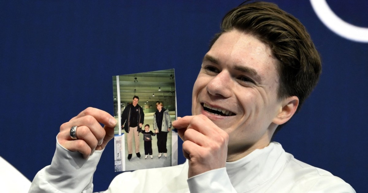 Max Naumov honors late parents with inspiring Olympic skate