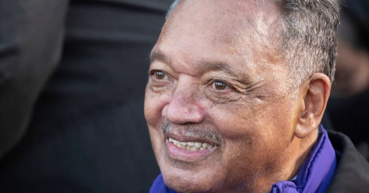 Civil rights icon Jesse Jackson dies at 84