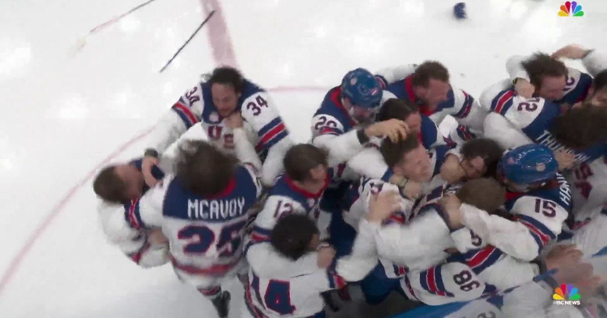 U.S. men’s hockey wins first gold medal in 46 years