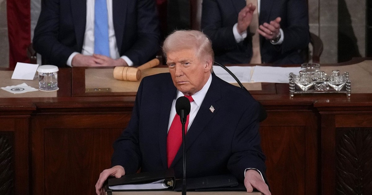 Trump touts stock market highs, gas prices and inflation