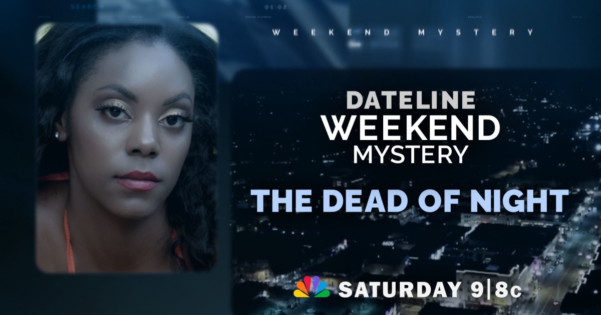 Sneak Peek “The Dead of Night” Josh Mankiewicz reports on
