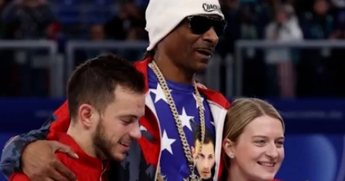 Team USA curlers recall seeing Snoop cheering for them