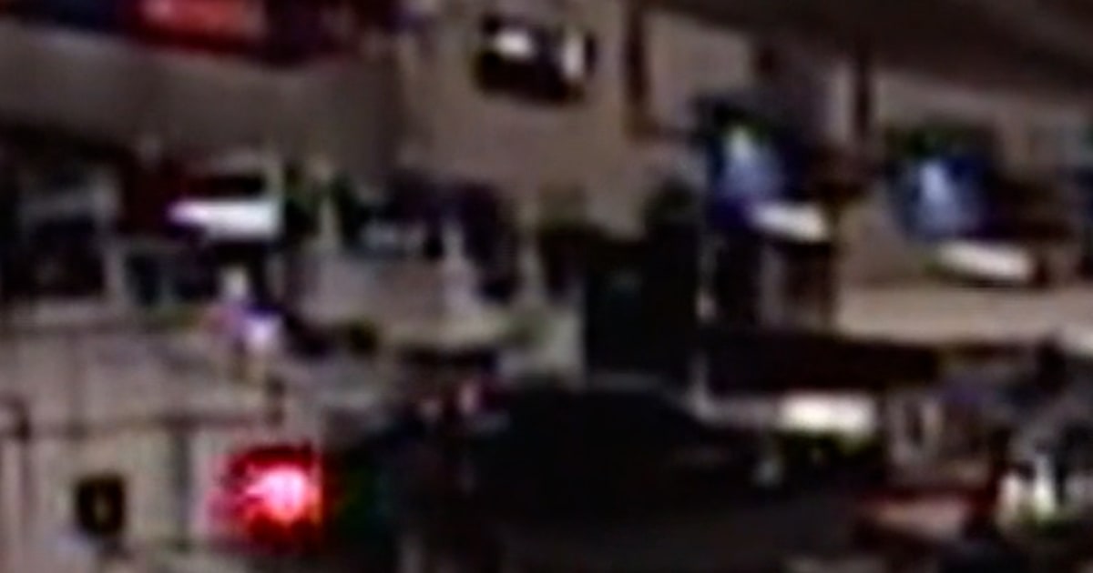 Video shows a car crashing into Detroit's airport