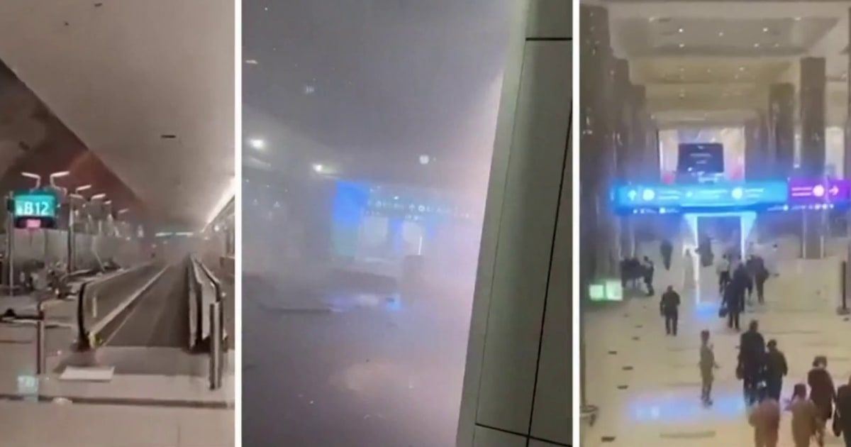 Travel chaos spreads across the globe following military operation against Iran