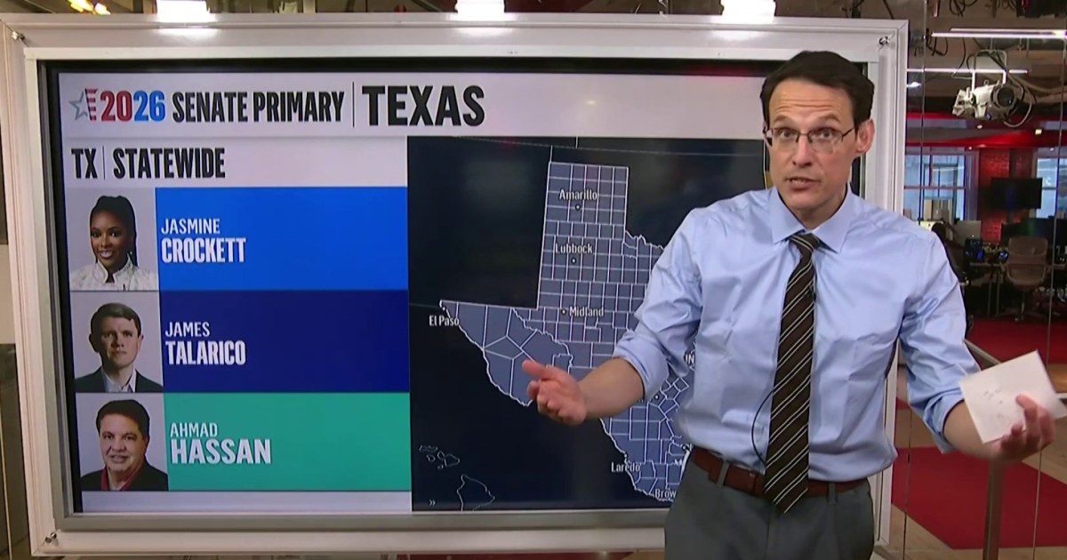 Kornacki: What to expect in tomorrow’s Texass Senate primary Kornacki: What to expect in tomorrow’s Texass Senate primary