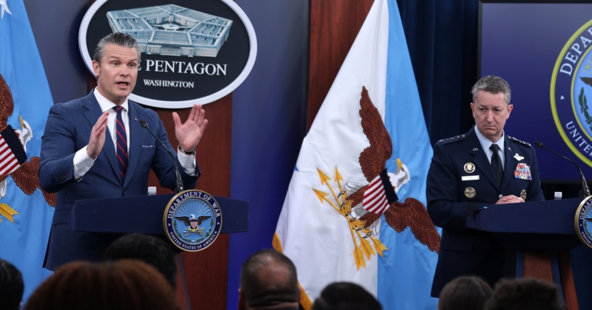 Hegseth touts U.S. military accomplishments in Iran