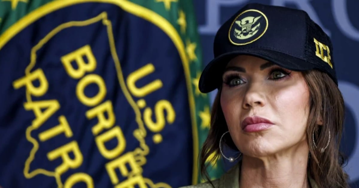 Trump fires DHS Secretary Kristi Noem