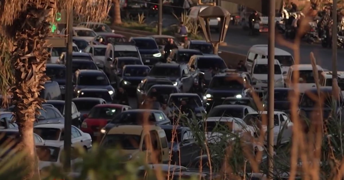 Lebanese officials say thousands displaced after Israeli evacuation order