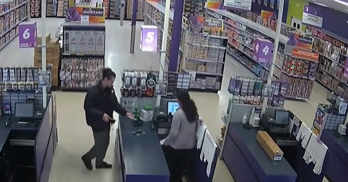 Video shows NYC terror suspect allegedly buying a fuse from a fireworks store