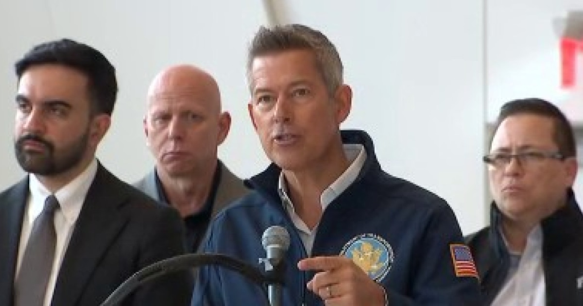 LaGuardia remains at reduced capacity after collision, Transportation Secretary Duffy says