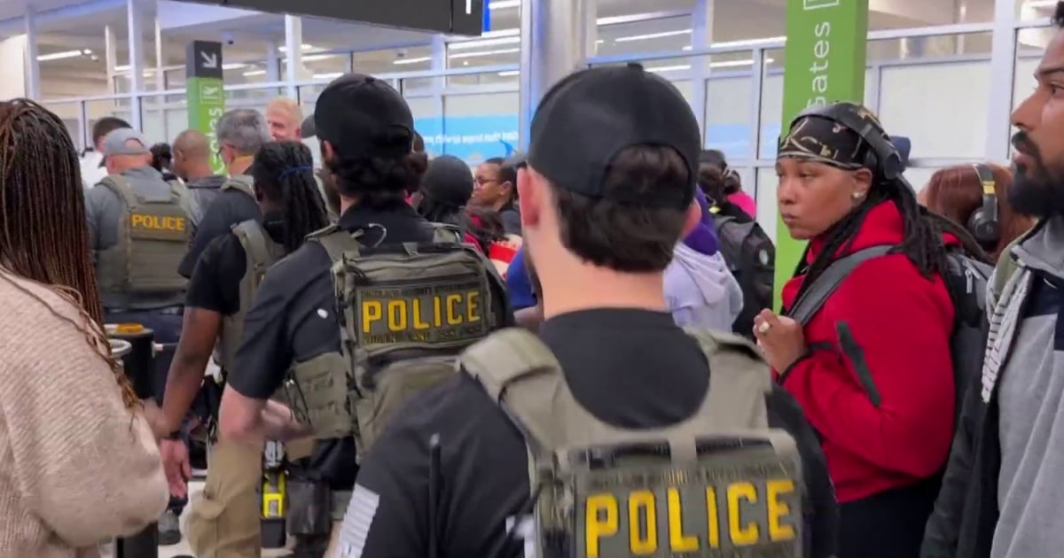 Trump sends ICE officers to speed up airport security lines