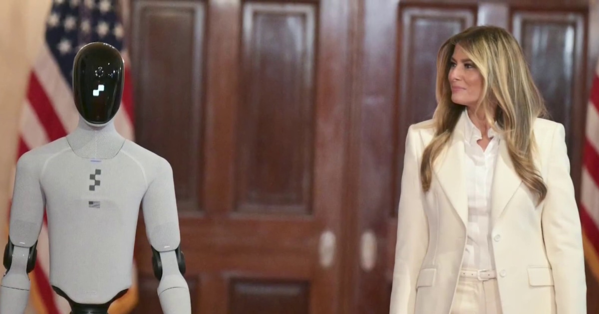 Viral robot appearances on the rise as White House hosts humanoid robot