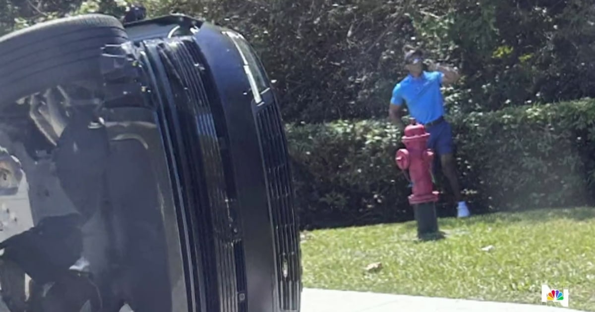 Tiger Woods arrested and charged with DUI after rollover crash