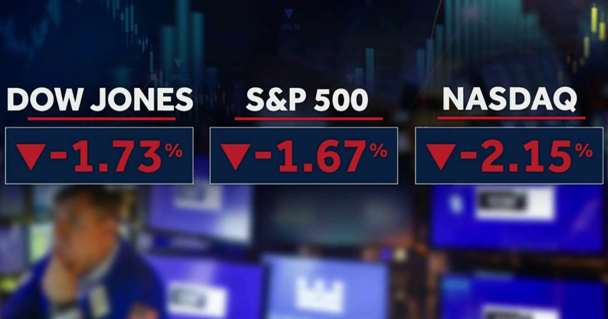 Major economic warning signs as markets plummet