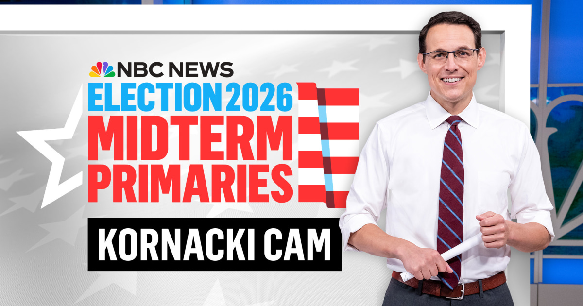Kornacki Cam: Watch Steve Kornacki analyze Illinois midterm primary election results