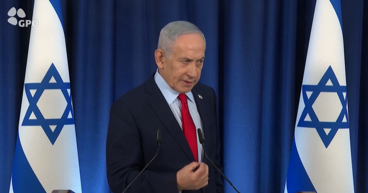 Netanyahu says there is no 'schedule' to end of Iran war