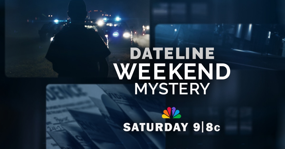 DATELINE WEEKEND MYSTERY PREVIEW: Before the Storm
