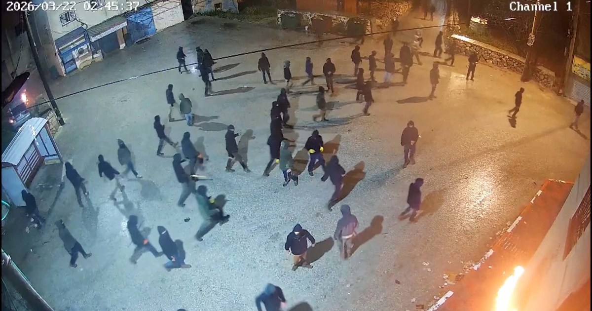 Israeli settlers attack West Bank villages