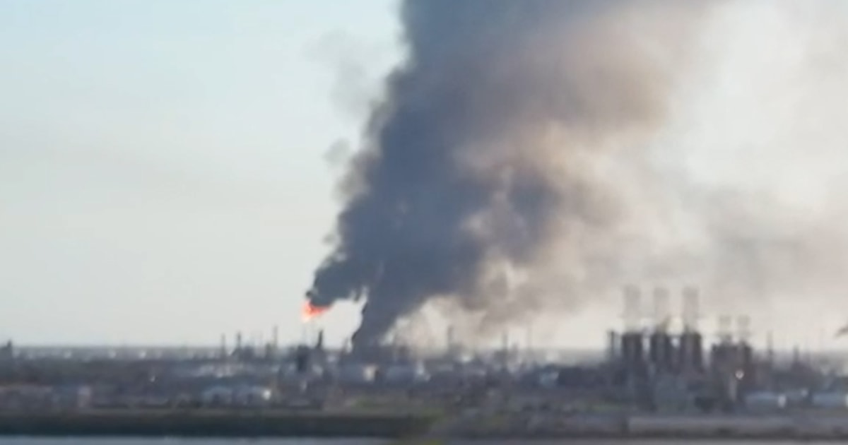Shelter in place lifted after explosion at oil refinery