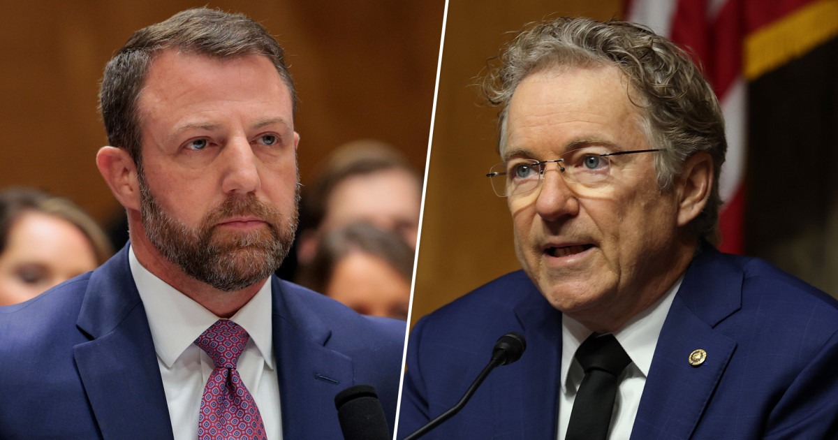 Rand Paul and Markwayne Mullin clash at Senate hearing over past comments