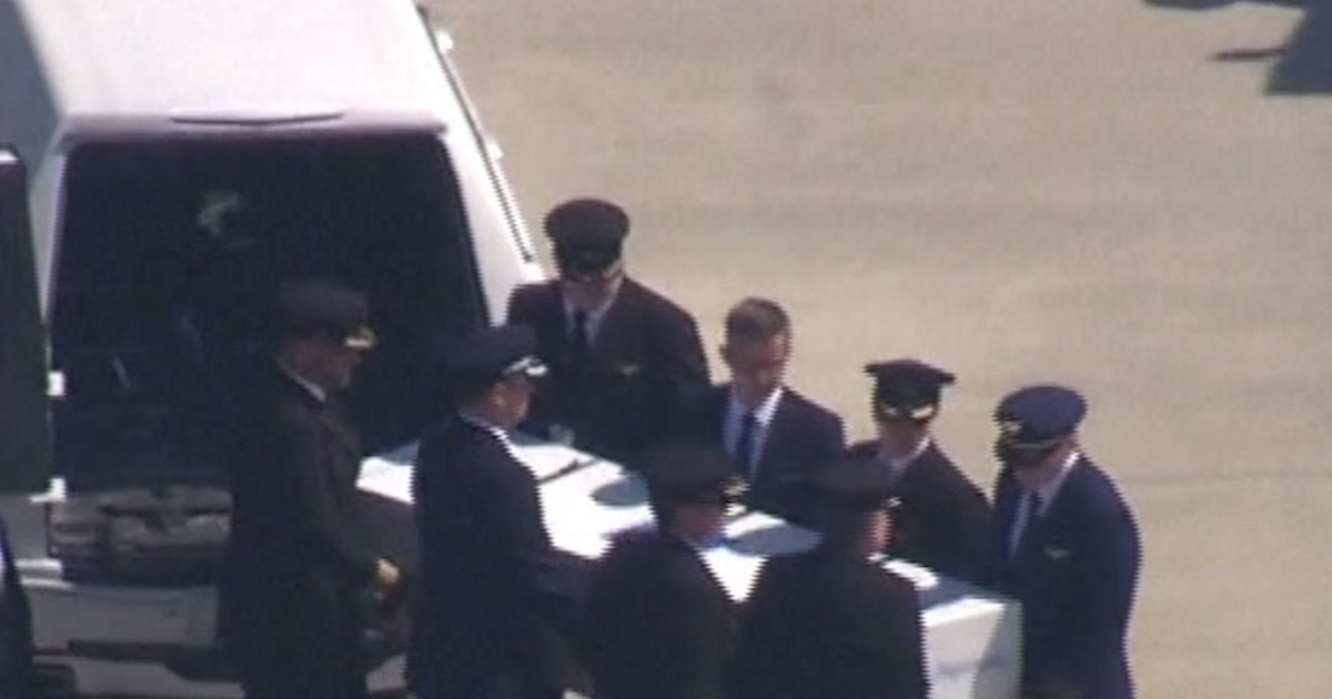 Bodies of Air Canada pilots return home