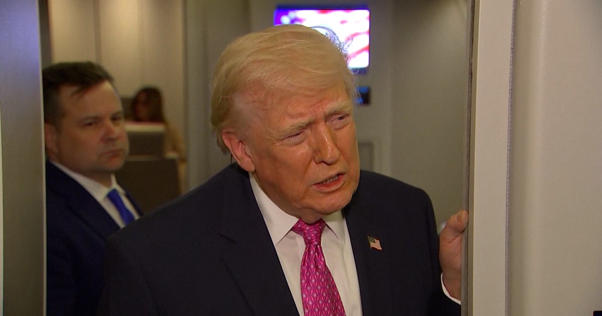 President Trump claims 'regime change' has happened in Iran