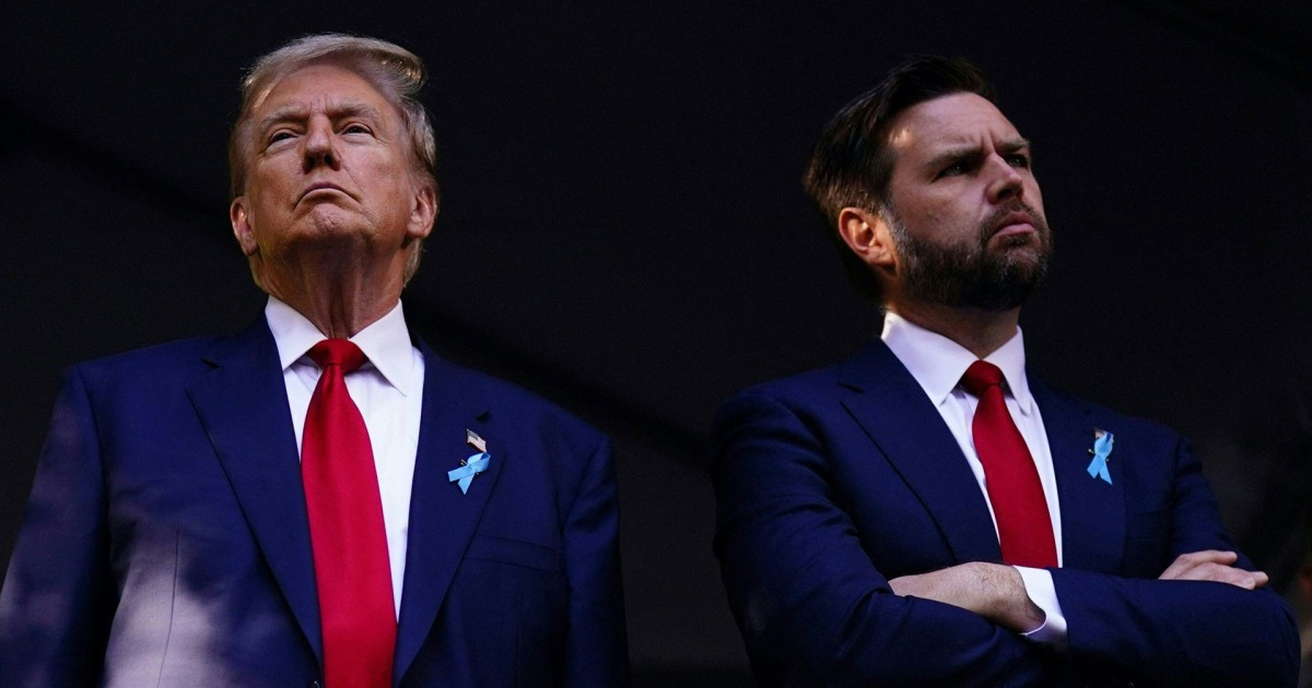 Trump and Vance hold executive signing ceremony at White House