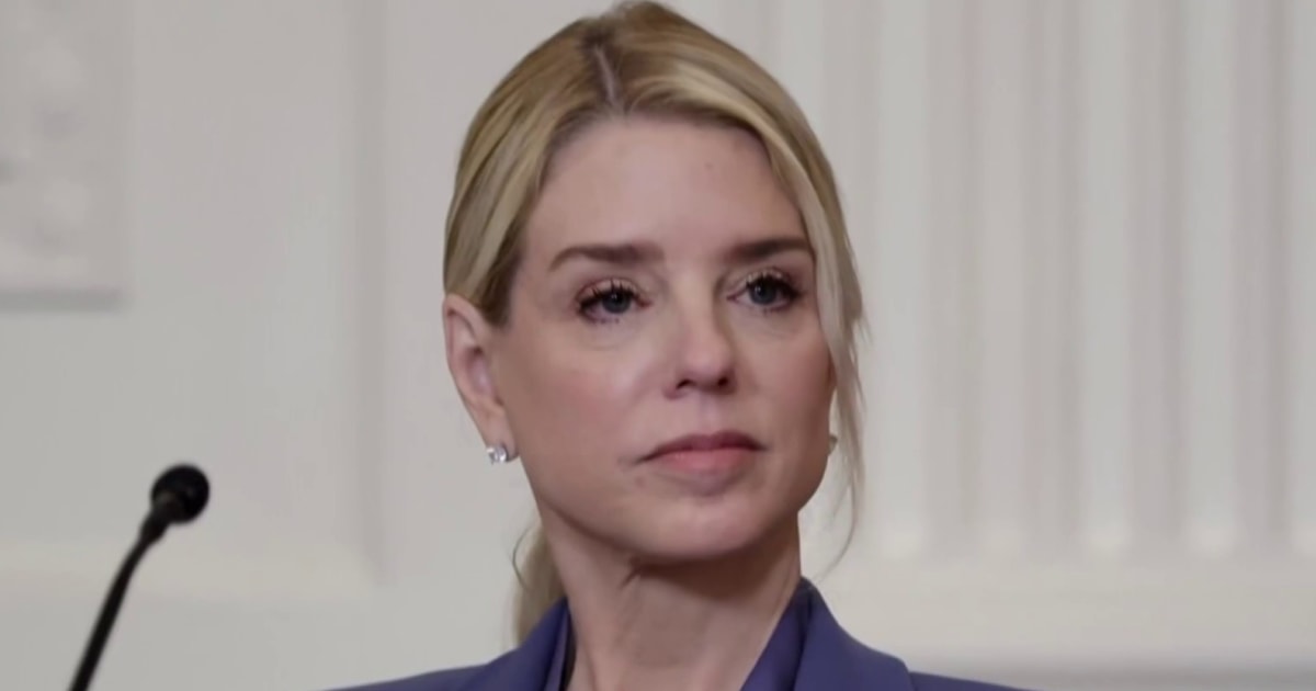 Trump fires Attorney General Pam Bondi