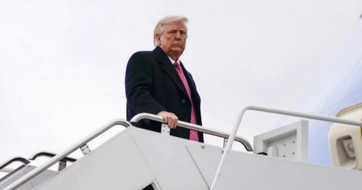 Trump says downed F-15 won’t affect negotiations with Iran in call with NBC News