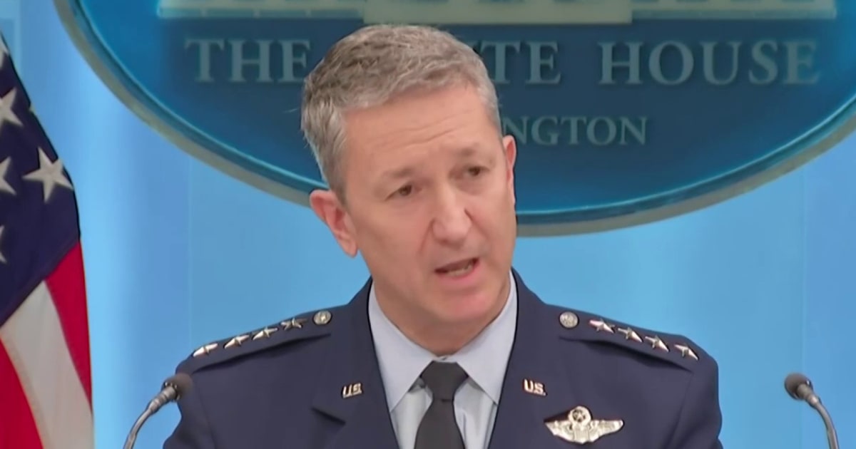 'Incredibly dangerous': Gen. Caine breaks down the timeline of the U.S. airmen rescue mission