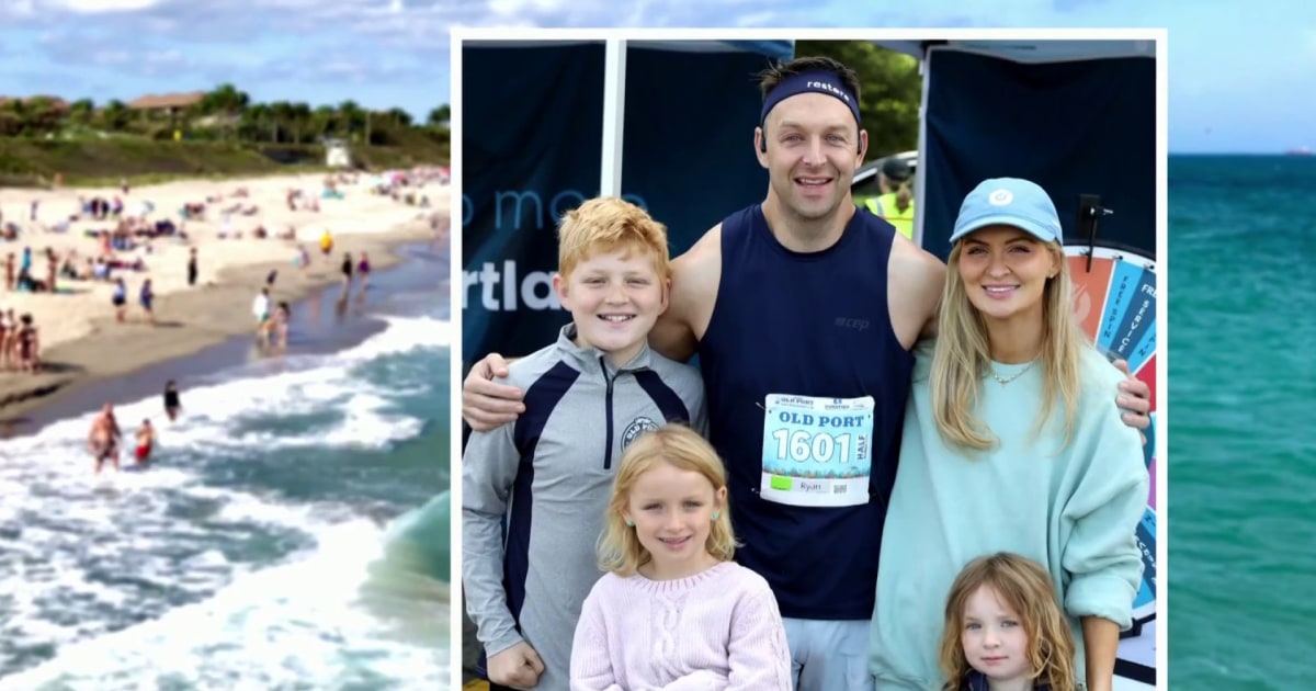 Father dies saving his children from rip current in Florida