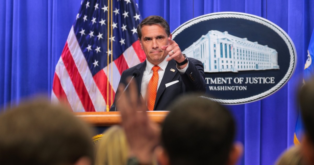 Acting Attorney General Blanche says Justice Department is not focused on Trump's enemies