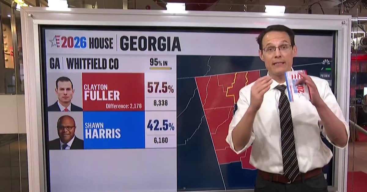 Kornacki: Georgia special election shows 'massive shift away from Republicans' despite GOP win