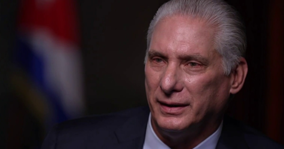 Exclusive: Cuban president says he’s 'not stepping down'