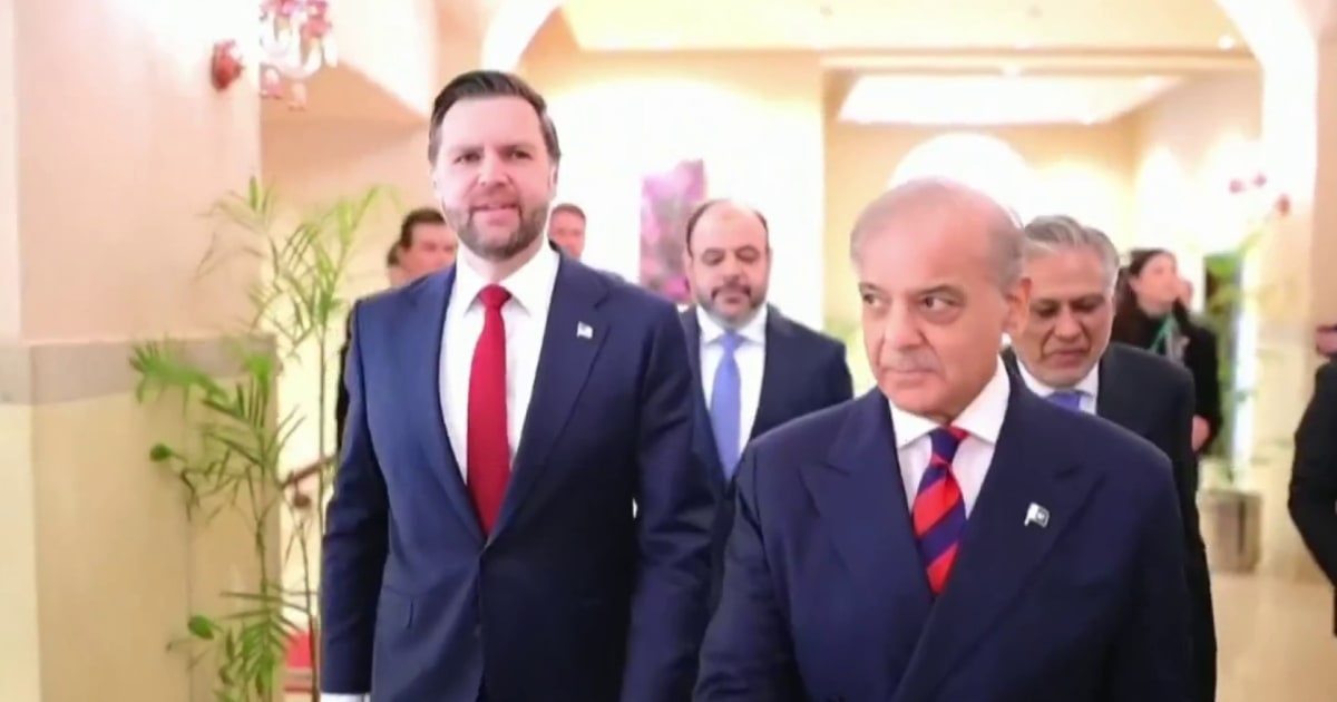 Vice President Vance Leads High-stakes Peace Talks Between U.s. & Iran