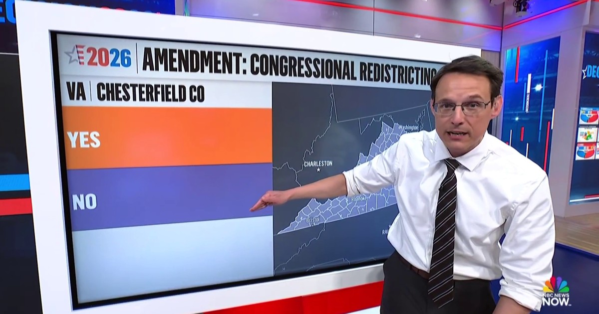 Kornacki: Virginia Democrats can win more ‘low-hanging fruit’ districts if they win referendum