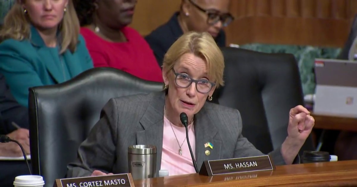 Sen. Hassan Questions Secretary Kennedy About 'vanity Projects'