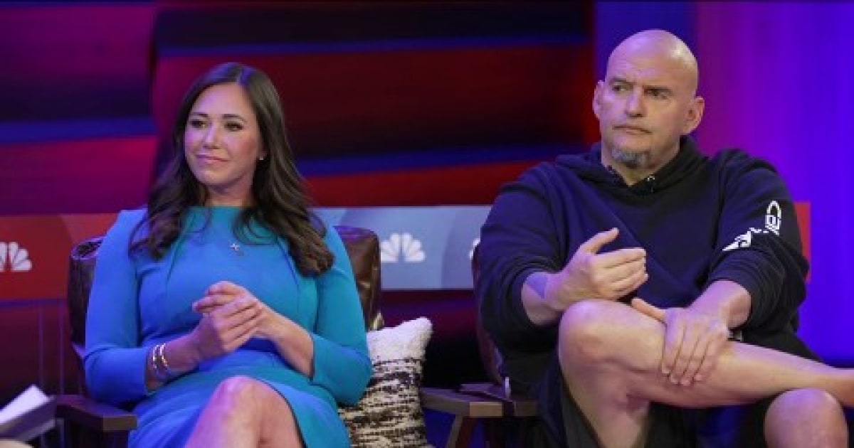 Kristen Welker in conversation with Sens. Fetterman and Britt