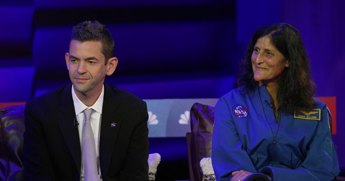 Lester Holt on space exploration with NASA’s Jared Isaacman and Suni Williams