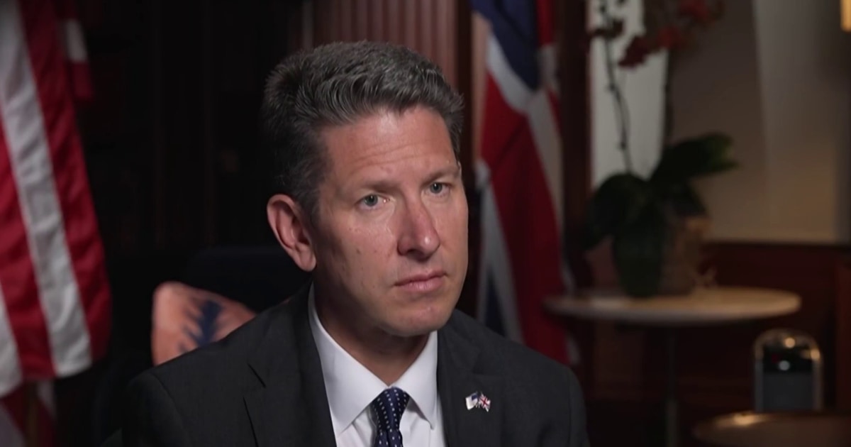 1-on-1 with the UK ambassador to U.S., Mandelson's replacement, ahead of the King's visit