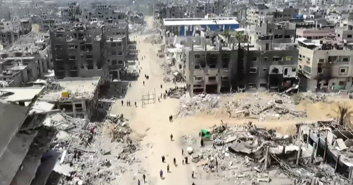 Palestinians in Gaza still living in rubble six months into Israel-Hamas ceasefire