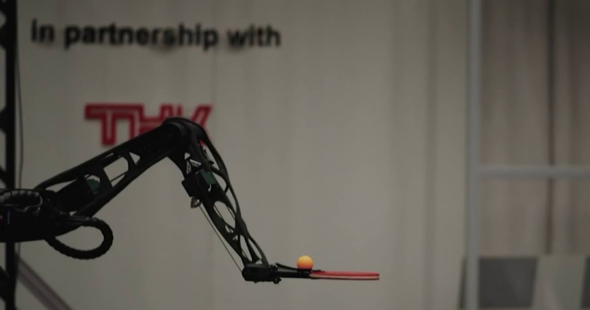 Sony AI's table-tennis-playing robot makes history by beating elite human players